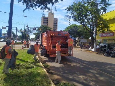Taxa da coleta de lixo será cobrada a partir de 2022 em Dourados (Foto: Divulgação/Prefeitura)