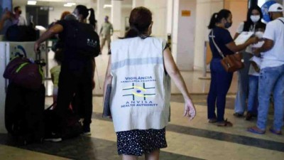 Aeroporto de Campo Grande tem barreira sanitária desde terça-feira (7) - Marcos Ermínio / Midiamax