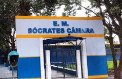 Escola Sócrates fica localizada no bairro Canaã I em Dourados