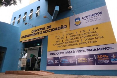 Central de Atendimento fica na avenida Presidente Vargas, centro de Dourados