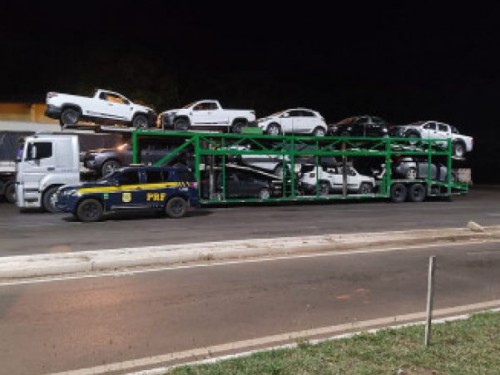 PRF recupera em MS veículos roubados no Rio de Janeiro