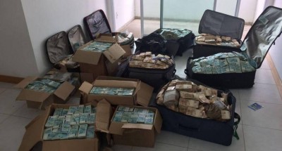 Ex-ministro armazenava cerca de R$ 51 milhões em caixas e malas num apartamento em Salvador (Foto: Arquivo/Polícia Federal)
