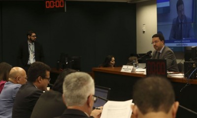 Marcelo Ponte participou de audiência na Câmara dos Deputados (Foto: Antonio Cruz/ Agência Brasil)