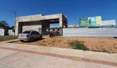 Novo prédio do Batalhão da PM de Coxim (Foto: Divulgação/Governo MS)