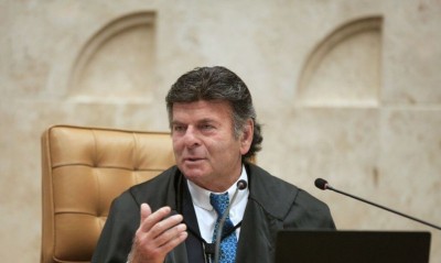 Luiz Fux participou de seminário sobre fake news (Foto: Rosinei Coutinho/SCO/STF)