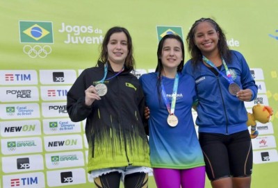 Natação dá a primeira medalha nos Jogos da Juventude 2022 para MS