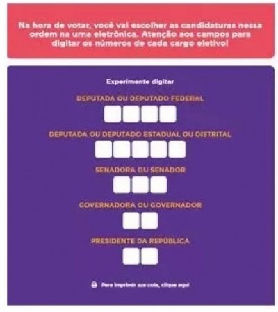 Foto: Divulgação, TSE