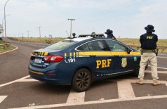 Nas fiscalizações, a PRF flagrou 99 condutores e passageiros sem o cinto de segurança (Foto: Divulgação/PRF)