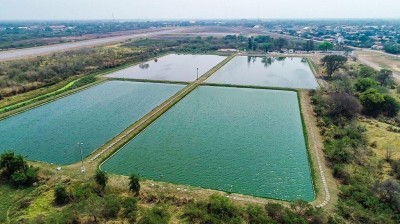 Estação de Tratamento de Esgoto em Porto Murtinho (Foto: Divulgação/Sanesul)