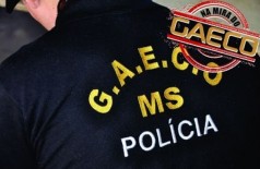 Operação Expurgo cumpre mandado de prisão preventiva e 2 mandados de busca e apreensão no Município de Água Clara (Foto: Divulgação/Gaeco/MPMS)