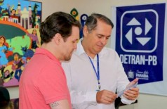 Rodrigo Sodré, assessor da presidência do Detran-MS, esteve em João Pessoa (PB) no início deste mês (Foto: Detran-PB)