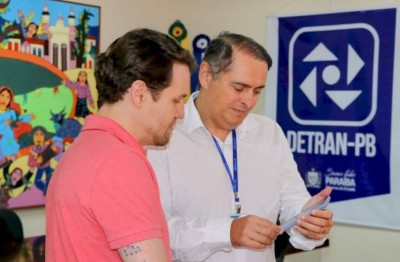 Rodrigo Sodré, assessor da presidência do Detran-MS, esteve em João Pessoa (PB) no início deste mês (Foto: Detran-PB)
