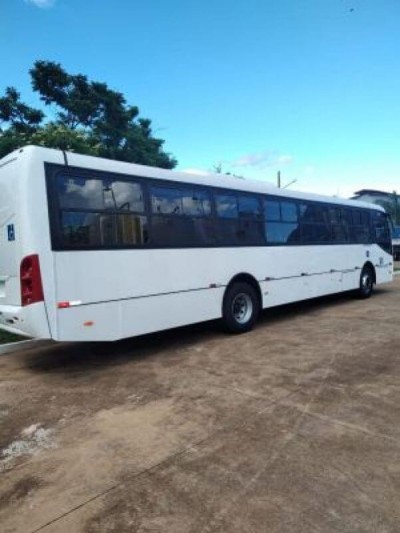 Ônibus foi adquirido com recursos de dano moral coletivo (Foto: Divulgação/MTE-MS)