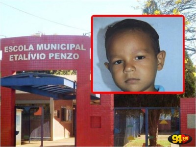 Laudo aponta que brincadeira em escola não foi a causa da morte de criança em Dourados