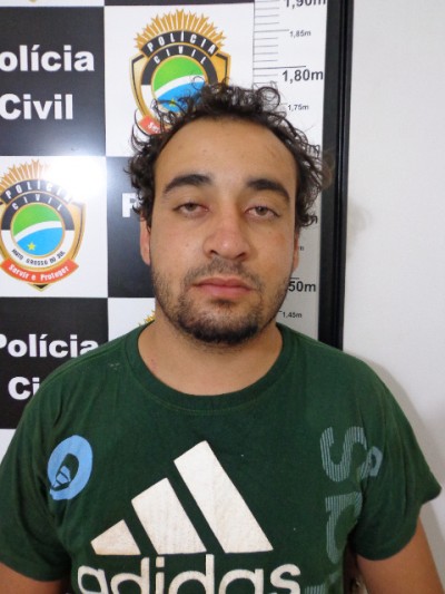 Marlon, segundo a polícia tem várias passagens por furto (Sidnei Bronka)