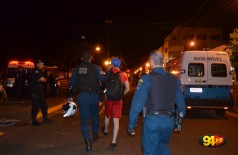 Na semana passada houve confronto entre torcedores e polícia após jogo da Seleção (Sidnei Bronka)