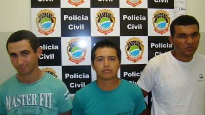 Trio acusado de roubar e atirar em empresário é preso pela polícia em Caarapó