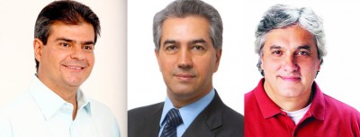 Delcídio, Nelsinho e Reinaldo Azambuja vão disputar a vaga de governador em Mato Grosso do Sul