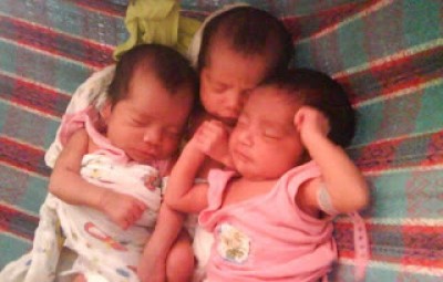 Novidade em aldeia: nascimento de trigêmeos surpreende família em MS