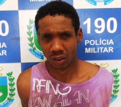 Ladrão furta “tanquinho” da casa de policial e é preso no interior de MS