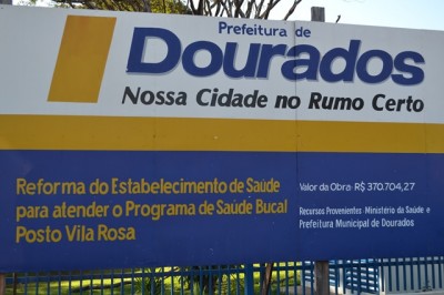 Posto de saúde é ‘maquiado’ para que políticos possam participar da cerimônia da entrega