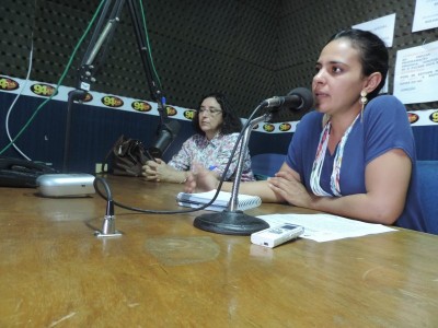 Gleice Barbosa, vice-presidente do Simted concedeu entrevista à 94 FM na manhã desta quinta-feira (André Bento)