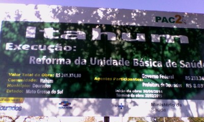 Você na Redação: Placa da Prefeitura indica reforma, mas posto de saúde de Itahum permanece sucateado