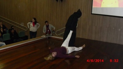 Apresentaçaõ do grupo de teatro (Divulgação)