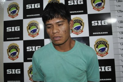 Ao repórter policial da 94FM Dourados, Sidnei Bronka, o ladrão disse que “não queria andar a pé”. (Sidnei Bronka)