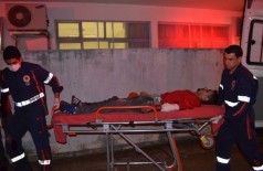 As vitimas foram encaminhadas ao hospital da vida por equipes do Bombeiro e Samu. (Sidnei Bronka)