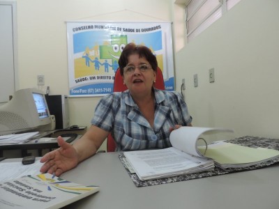 Presidente do Conselho de Saúde, Berenice defende auditoria e revisão da gestão plena (André Bento)