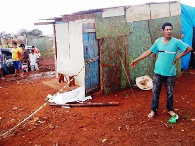 Pai presencia assassinato do filho de 14 anos