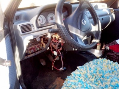 Veículo da paróquia de Taquarussu  é alvo de ladrões