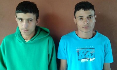 Presos pela polícia em boca de fumo na Vila Erondina, em Dourados (Sidnei Bronka)