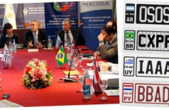 Mercosul vai padronizar placas em 2016