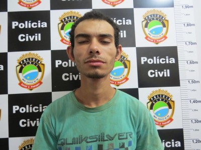 Lucas entrou na residência, após arrombar a janela e levou o computador. (Sidnei Bronka)