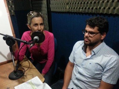 Vereadores concederam entrevista à 94 FM para falar sobre a polêmica sessão extraordinária (André Bento)