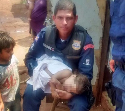 ‘Emoção diferente’, diz guarda municipal que fez primeiro atendimento a bebê afogada