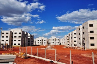 Residencial Roma ainda está em construção (A. Frota)