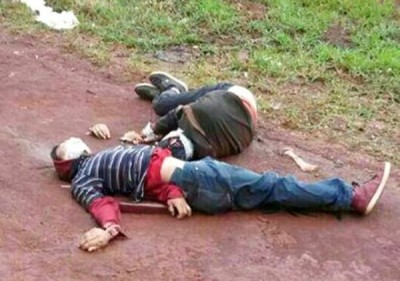 Dois homens suspeitos de praticar assalto são torturados e mortos na fronteira