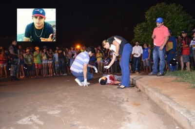 Jovem é assassinado com com dois tiros na Vila Cachoeirinha