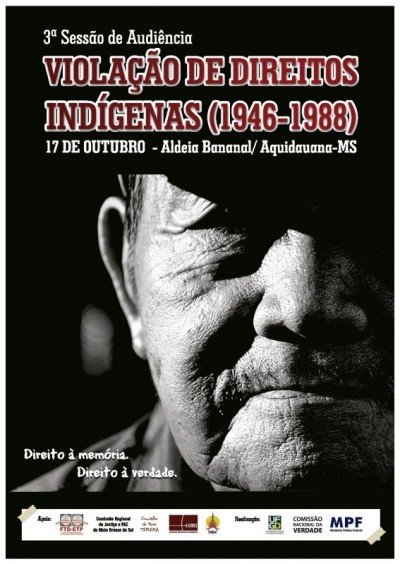 Comissão Nacional da Verdade irá ouvir indígenas de MS pela 3ª vez