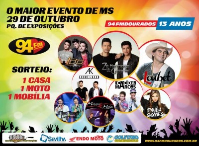 Rádio 94FM realiza um dos maiores eventos de MS