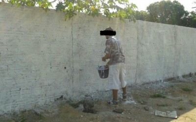 Pichador é condenado a pintar muros no interior de MS