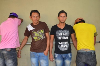 Os quatro foram autuados em flagrante por furto qualificado (Sidnei Bronka)