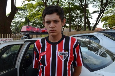 Lucas foi preso por tráfico de drogas depois que policiais encontraram entorpecentes na residência dele (Sidnei Bronka)