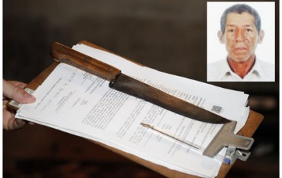 Trabalhador rural de 57 anos é assassinado a facadas por esposa em MS