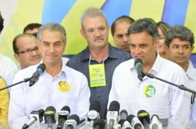 Aécio promete solução para conflitos em MS