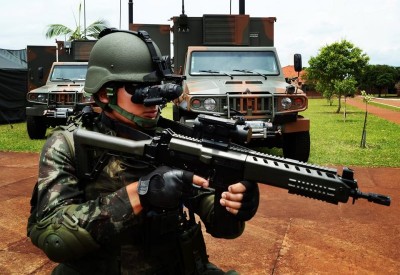 Modelo de militar que deve atuar no Sistema Integrado de Monitoramento de Fronteiras (Jorge Cardoso)
