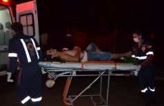 Julio Belchior Correa, foi agredido com uma facada no peito em frente de casa. (Sidnei Bronka)